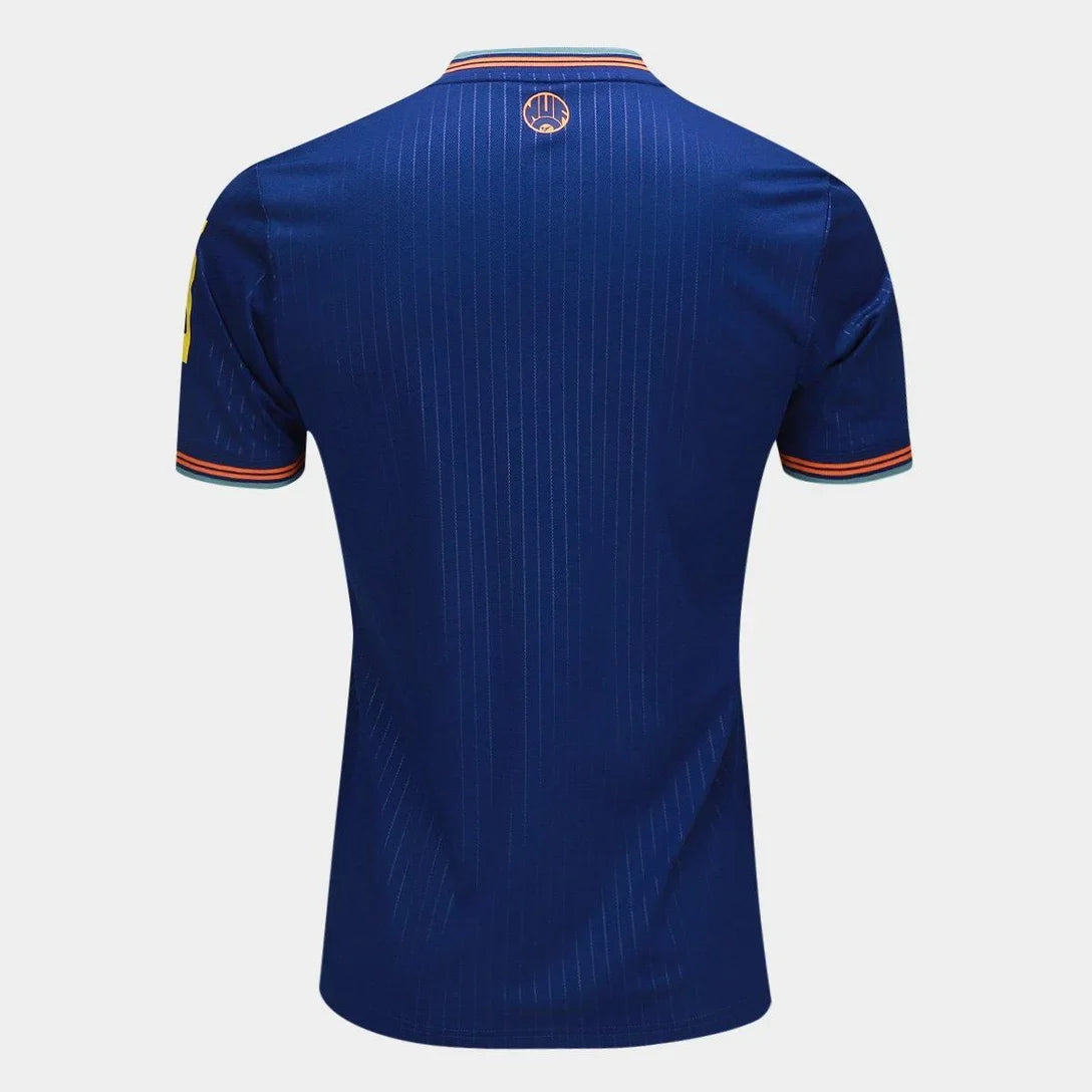 Camisa Newcastle United Third Adidas 25/26 s/n Torcedor Masculina - Azul