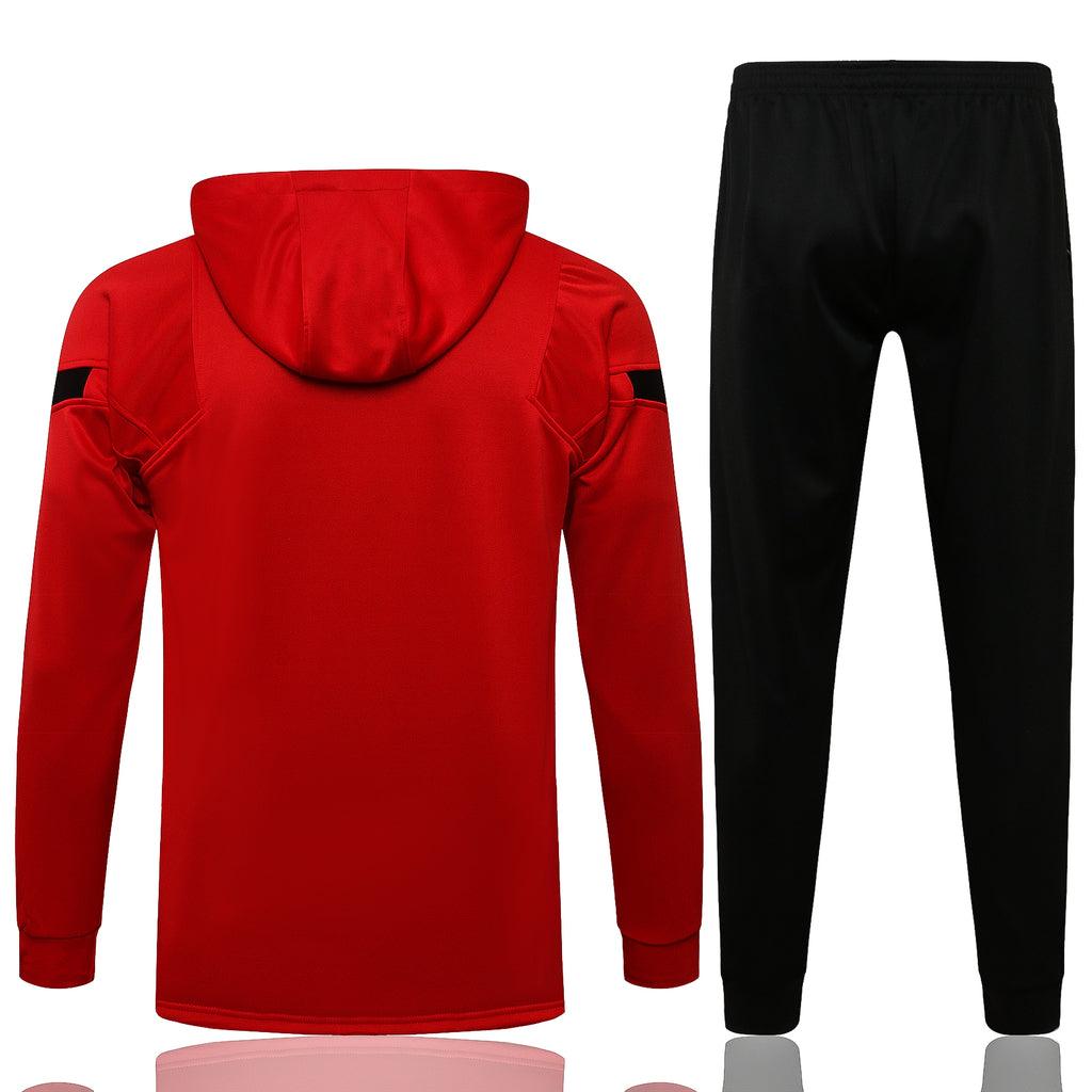 Conjunto Inverno Atlético de Madrid Vermelha Nike - Com Capuz